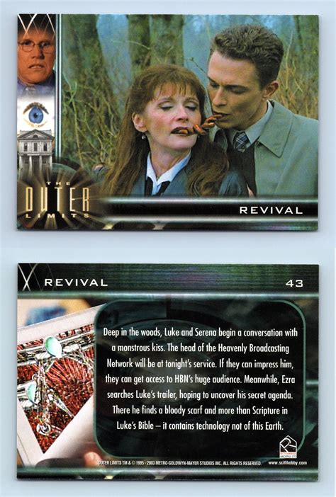 Revival 43 The Outer Limits Sex Cyborgs And Science Fiction 2003 Card