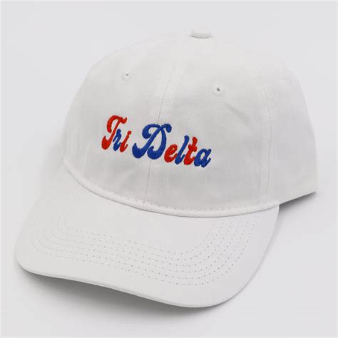 Delta Delta Delta Retro Hat Greek Divine And More