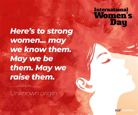 Whether she is a housewife, a colleague, a doctor, a. Happy Women's Day 2019 celebrations: Check out quotes ...
