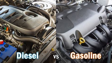 Diesel Engine Vs Gasoline Engine Comparison