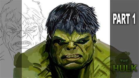 That was when i decided i probably had enough and i pressed stop on the remote. HULK Digital Painting - Part 1 - How to Draw Hulk ...
