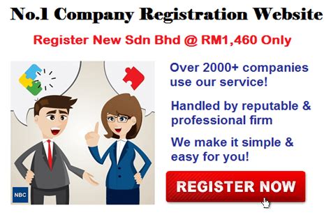 Search for *this list is only for viewing purpose only 1. No.1 Company Registration in Malaysia @ RM1,460 only