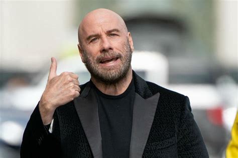 John travolta, 18 февраля 1954 • 67 лет. Bald John Travolta encouraged by Pitbull
