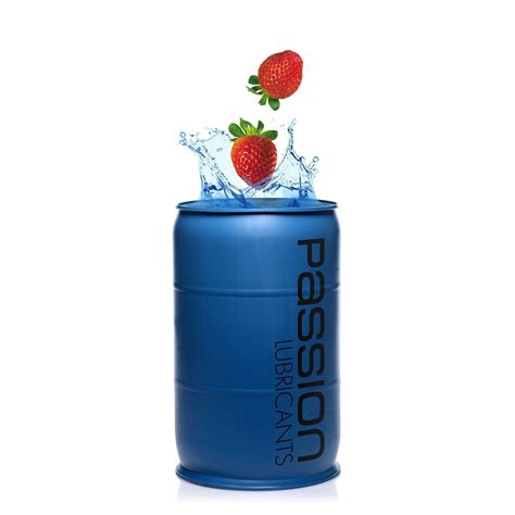 Passion Strawberry Flavored Lubricant 55 Gallon Drum Excitingly