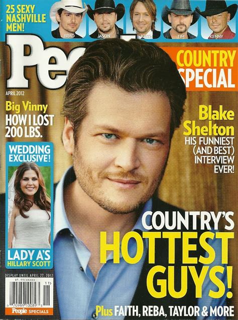 People Country Special Magazine April 2012 Blake Shelton Taylor Swift