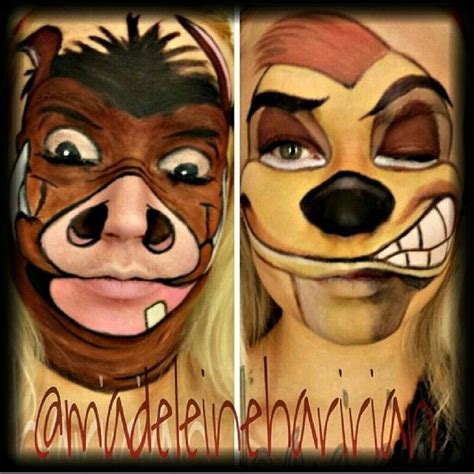 Pumbaa And Timon Lion King Costume Pirate Face Paintings Lion King Jr