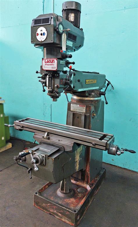 It is the very common milling machine type. Lagun 10" x 44" Vertical Milling Machine, FTV-1 - Norman ...