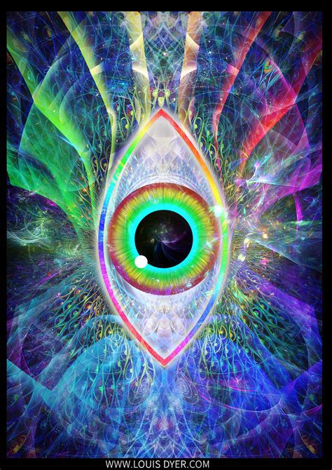 The Eye That Feeds You Louis Dyer Visionary Digital Artist