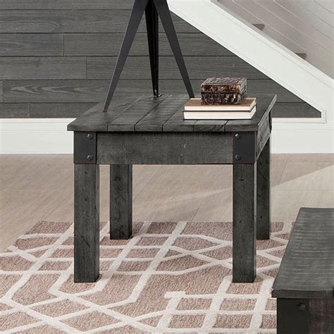 Maybe you would like to learn more about one of these? Distressed Country End Table (Rustic Grey) - End Tables ...