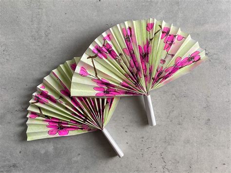 Diy Japanese Fans For Girls Day Hinamatsuri Raising Veggie Lovers