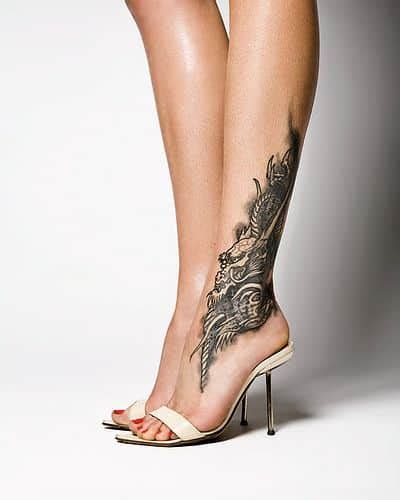 43 Sexy Ankle Tattoo Ideas Designbump