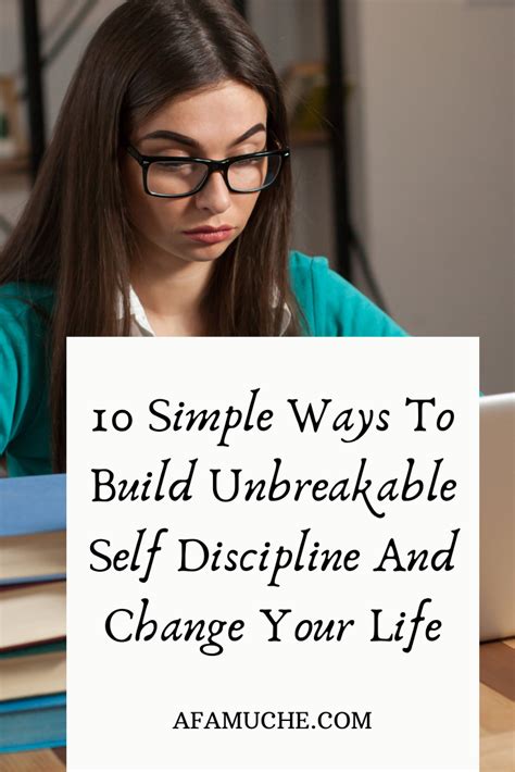 How To Build Self Discipline And Up Level Your Life Artofit