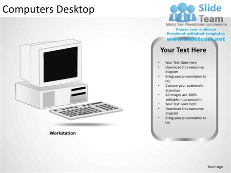 Computers Desktop Powerpoint Presentation Slides Ppt Templates