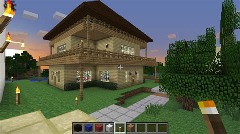 How do you make a huge house in minecraft? LizC864 Minecraft: Team Beach House: Exterior | Exterior ...