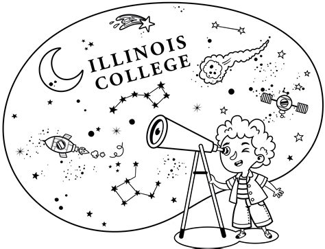 Illinois College Coloring Page - Coloring Home