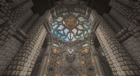 Minecraft Builds On Twitter Interior Of My Cathedral Build That I