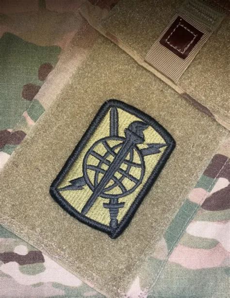 Us Army Ocp Scorpion 500th Military Intelligence Brigade Patch Whook