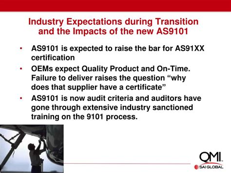 Ppt Transitioning To As9100 Revision C What Is Involved Powerpoint