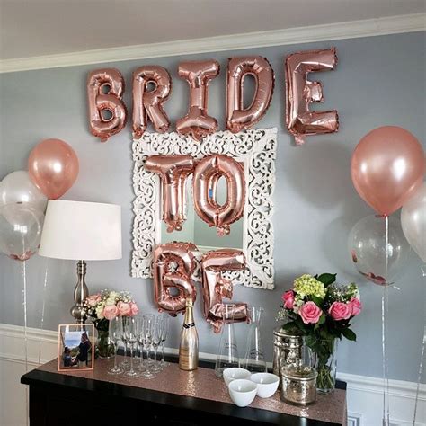 Bridal Shower Balloon Kit Bride To Be Balloon Bridal Shower