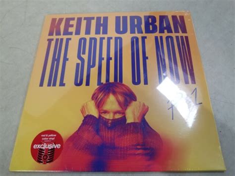 Keith Urban The Speed Of Now Part 1 Red Yellow Vinyl 2 Lp For Sale Online Ebay
