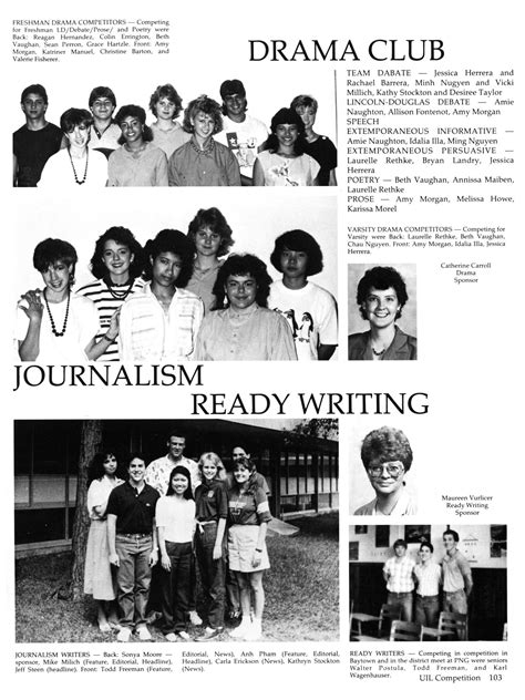 The Yellow Jacket Yearbook Of Thomas Jefferson High School 1986