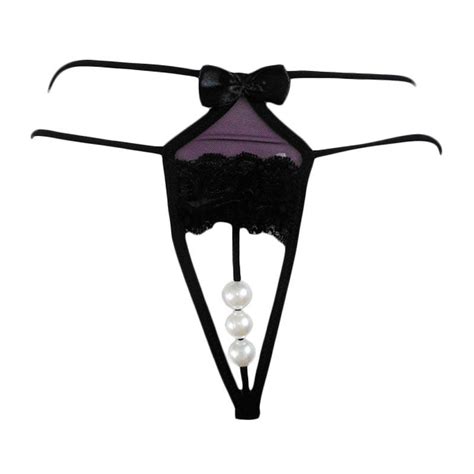 promo jakarta lingerie jlg079d g string sexy strip open crotch black purple diskon 45 di