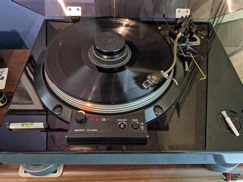 Sony Tt 8000 Turntable With Resinamic Sound Plinth Dust Cover And Ol 2k