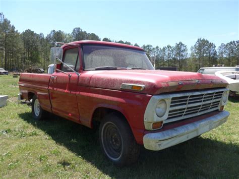 1969 Ford F 150 Pickup Two Owners 390 Ci V8 Engine Original Condition