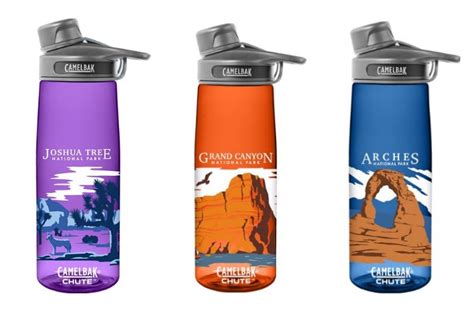 The New Camelbak National Parks Water Bottles For Back To School