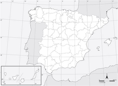 Mapas Mudos De España