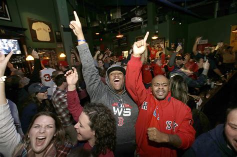 Photos Players Fans Celebrate Red Sox Victory In World Series Wbur News