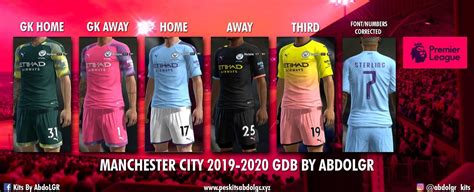 Online home for football shirts, kit design and equipment freaks. ultigamerz: PES 2013 Manchester City 2019-20 GDB Kits