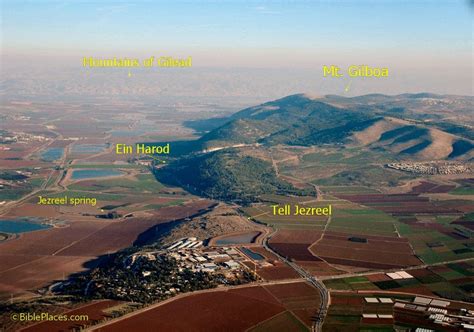 Biblical And Modern Jezreel Holy Land Israel Mount Carmel Israel