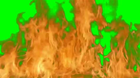 Green Screen Effect Fire Flame Youtube