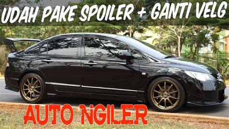 Maybe you would like to learn more about one of these? INI BARU COCOK ! HONDA CIVIC HITAM MODIFIKASI PAKE VELG ...