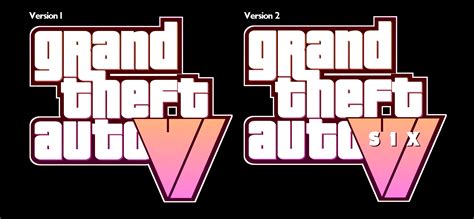 Felt Like Making A Gta Vi Logo For Fun Lemme Know What Yall Think