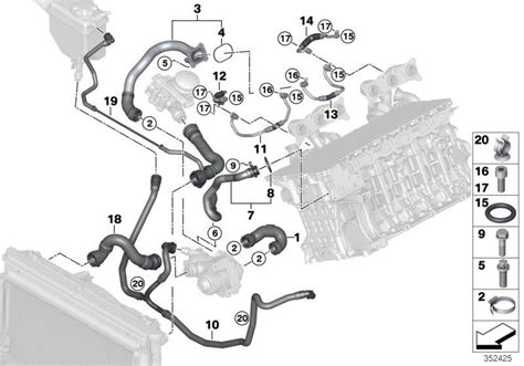 Remember you must have proper. BMW 535xi Hose, thermostat-coolant pump. Cooling, Hoses, Engine - 11537545665 | BMW, Stratham NH