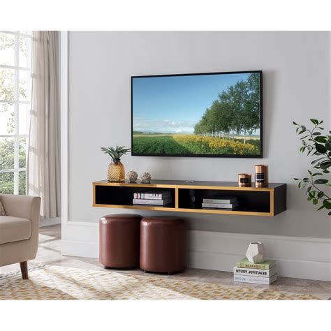 We did not find results for: Bowery Hill Wood Wall Mounted Floating Shelf 60" TV Stand ...