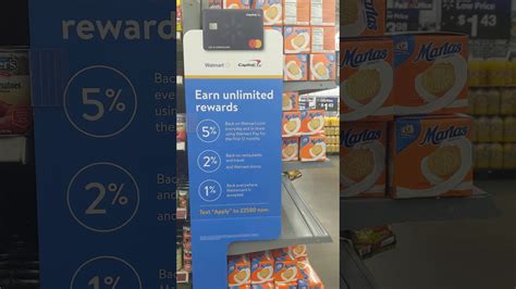 The cash value of the rewards points can be redeemed on a gift card from walmart or other retailers. Walmart capital one credit card earn unlimited rewards - YouTube