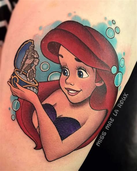 ~ariel~ Disney Tattoos Cartoon Tattoos Disney Inspired Tattoos