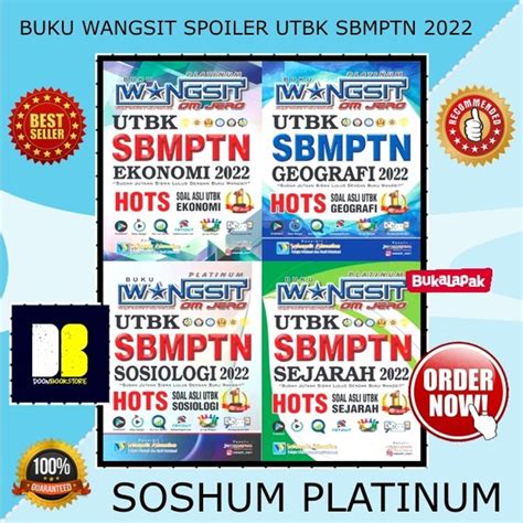 Jual Buku Wangsit 2022 Utbk Sbmptn 2022 Soshum Platinum Di Lapak