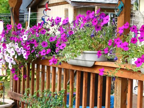 See more ideas about fake flowers, deck railing planters, railing planters. 50+ Best Porch Planter Ideas and Designs for 2021