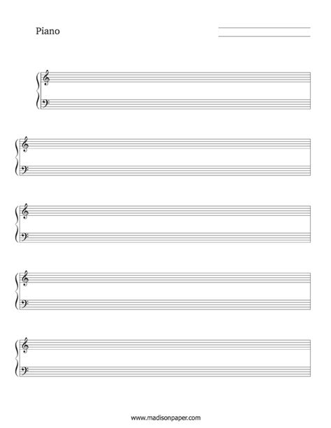 Blank Sheet Music Pdf Free Music Paradise Pro Update