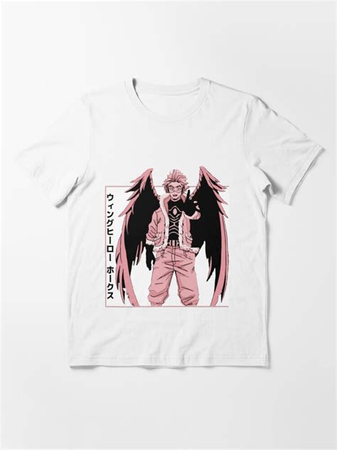Hawks Keigo Takami My Hero Academia Boku No Hero Bnha Mha Anime Aesthetic Manga T Shirt By