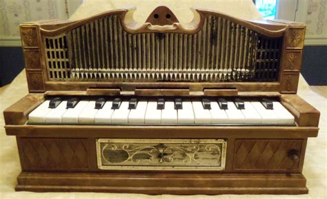 Antique Emenee Childrens Pipe Organ Circa 1950s Works Etsy
