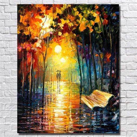 Ba Oil Painting Hand Painted Modern Design Knife Canvas Painting