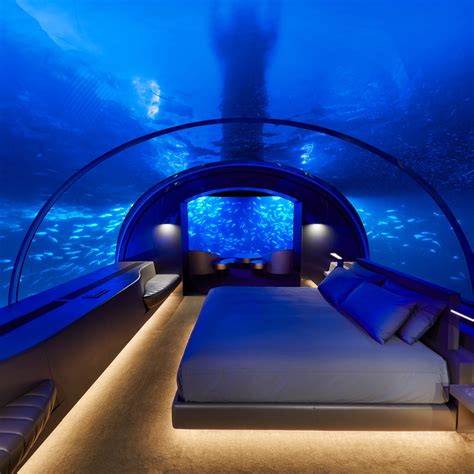 Maldives Villa The Muraka Has A Bedroom Under The Sea 【autocad Design