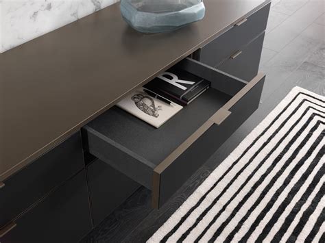 Sideboard With Flap Doors With Drawers Plan By Misuraemme Design Mauro