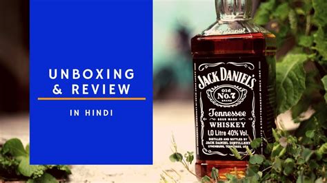 A page for everyone who loves jack daniels. Jack Daniels Whiskey Unboxing & Review in Hindi | JD ...