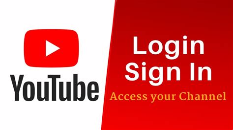 How To Log Into Your Youtube Channel Sign In Youtube Account Youtube